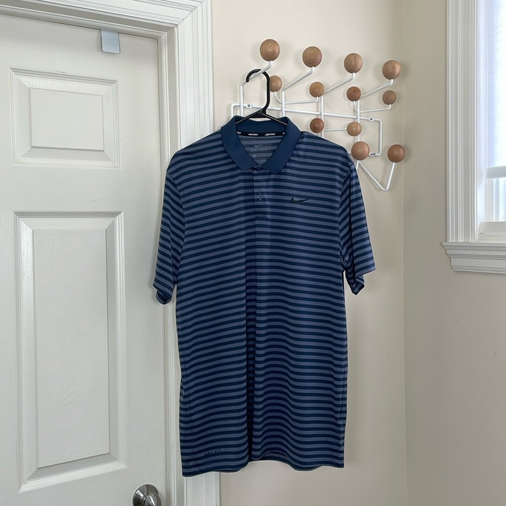 Nike Golf - Dri-Fit Short Sleeve Polo - Navy - L